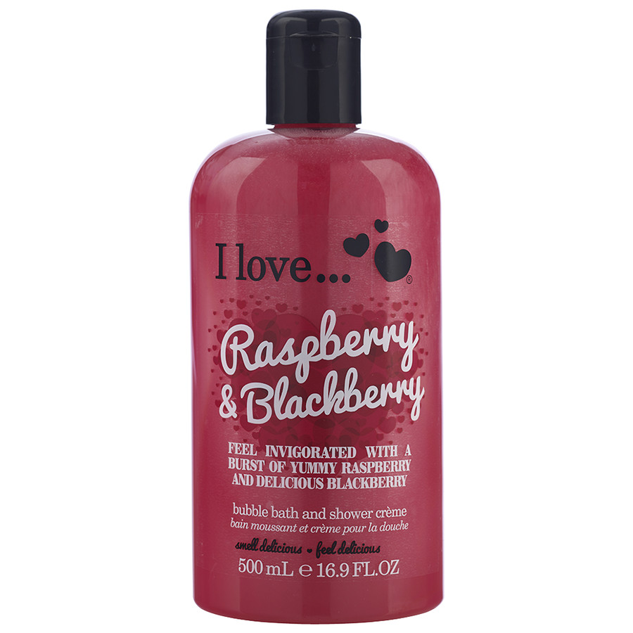 I love... Raspberry & Blackberry Bubble Bath & Shower Crème 