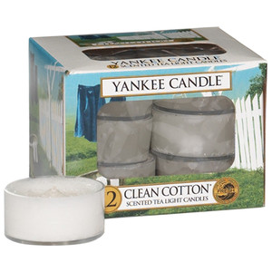 Yankee Candle Teelichter Clean Cotton